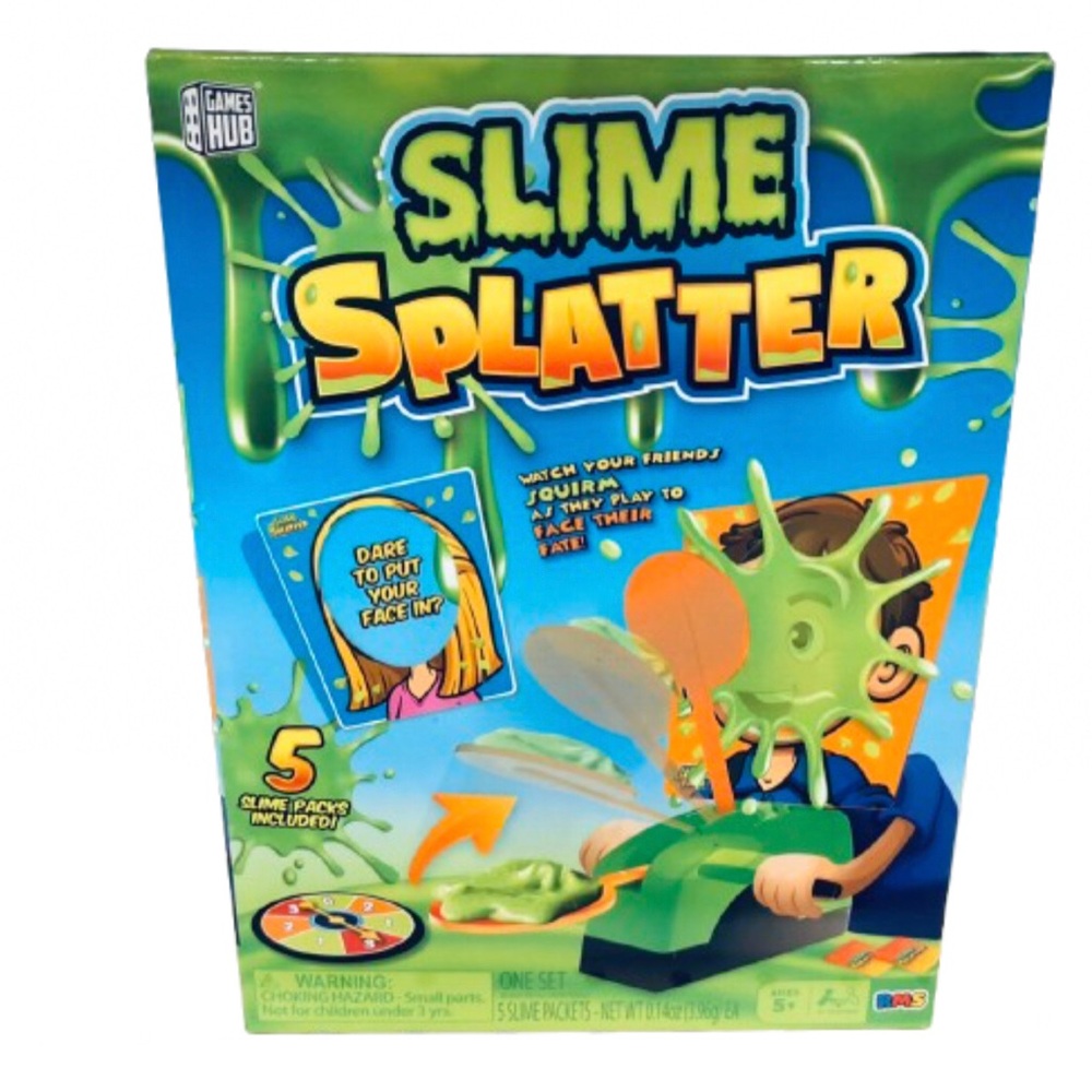 NEW GAMES HUB Slime Splatter Game Toy Age 5+ Family Game Set